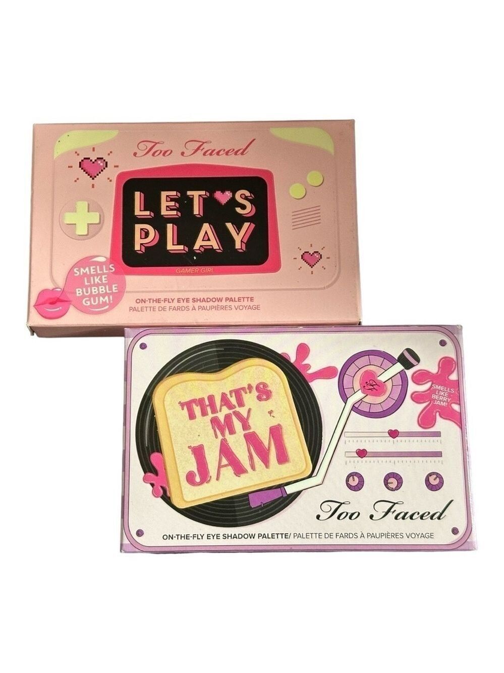 Too Faced
That’s My Jam Mini Eyeshadow Palette & Let’s Play